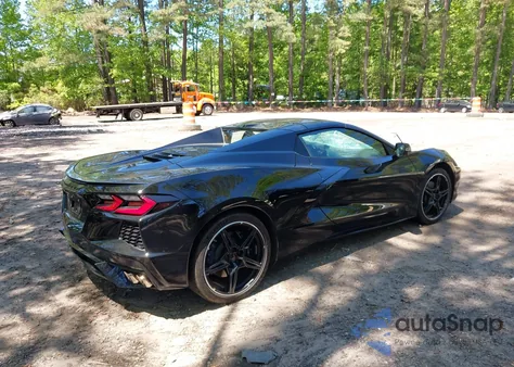 2021 Chevrolet Corvette Stingray Rwd 2Lt из США, поврежденный, VIN 1G1YB3D4XM5124435